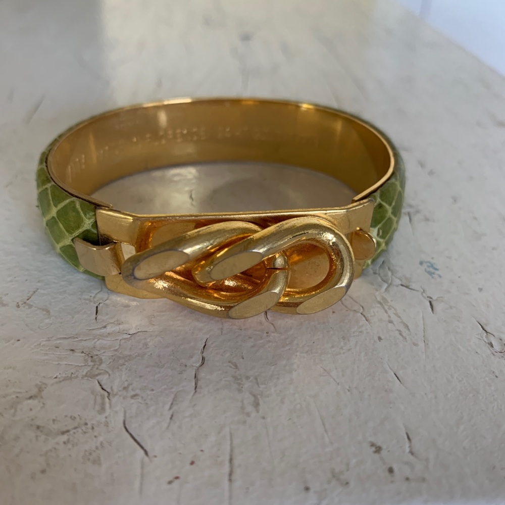 Snake skin bracelet